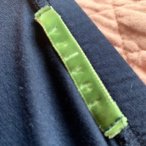 Velvet by Graham & Spencer - Dark Navy Strapless Tube  Ruched Dress – Size M - Picture 7 of 10